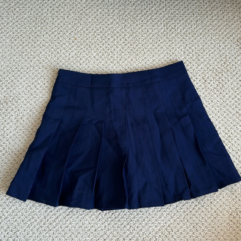 Navy blue skirt